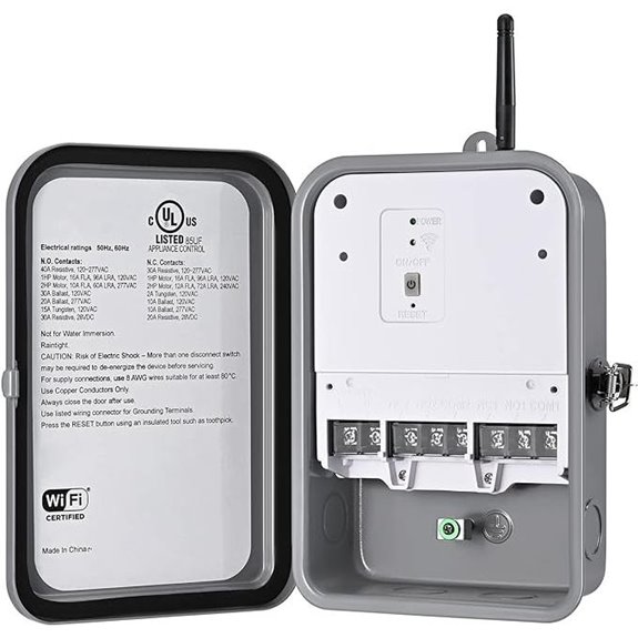 DEWENWILS Wi-Fi Pool Pump Timer with Smart Control