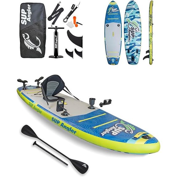 SUP Angler X-Wide Inflatable Fishing Paddle Board