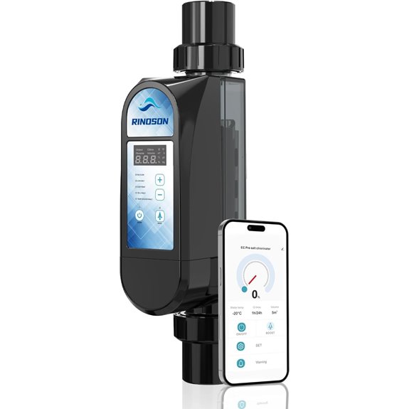 Smart Saltwater Pool Chlorinator with WiFi and App Control