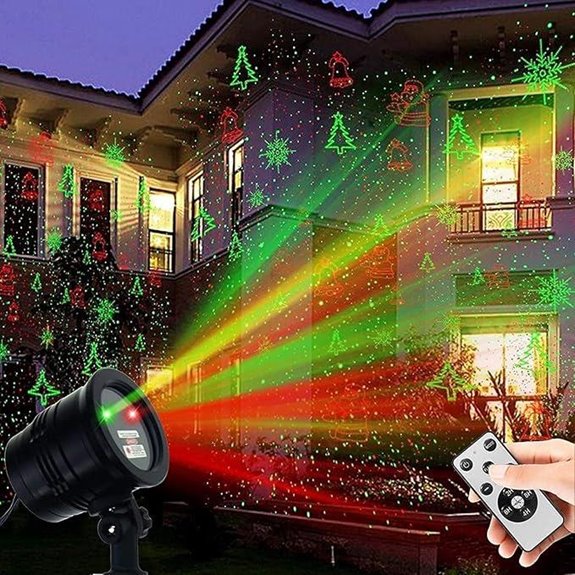 wireless christmas laser lights