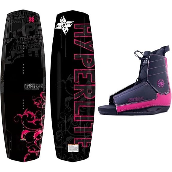 Mystique Hyperlite Women's WakebOard Package & Bindings