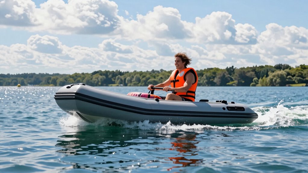 adjust boat speed to rider skill