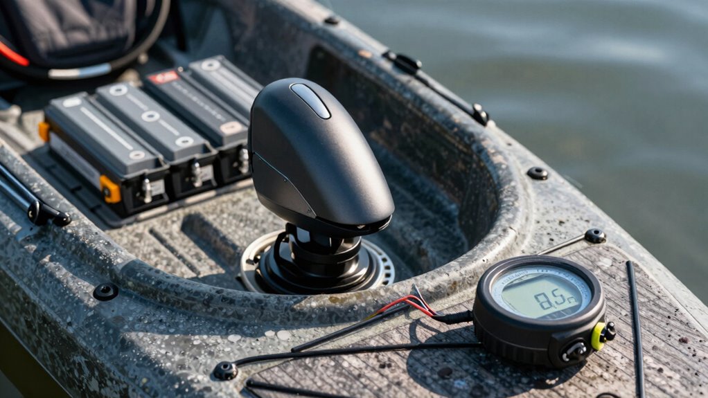 assess kayak motor requirements