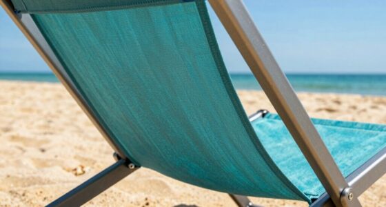 back support for beach chairs