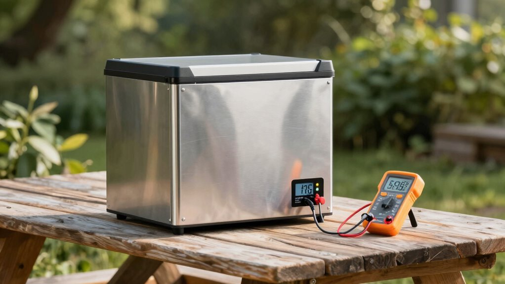 battery drain test procedure