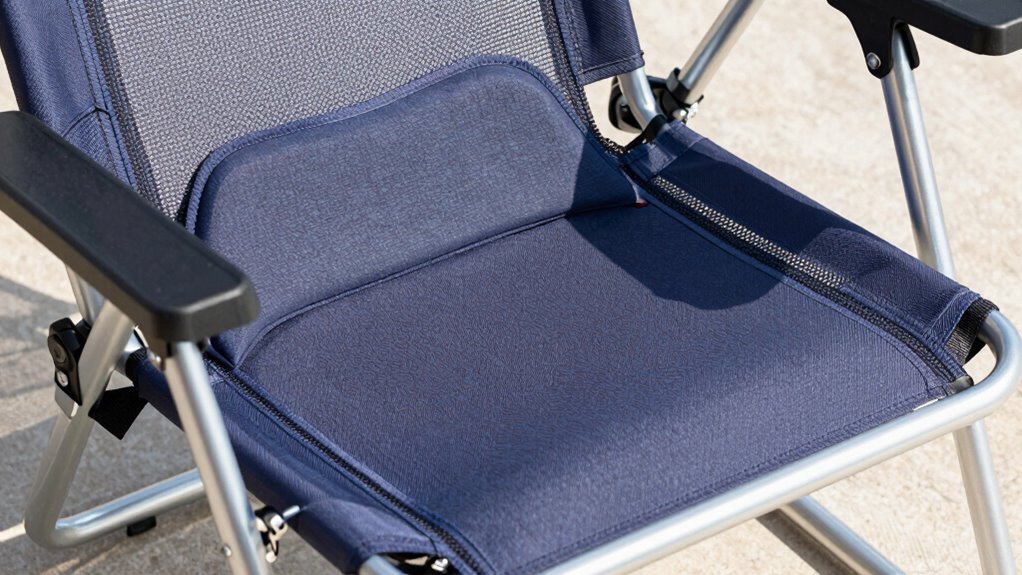 beach chair back support options