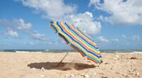 beach umbrella wind stability