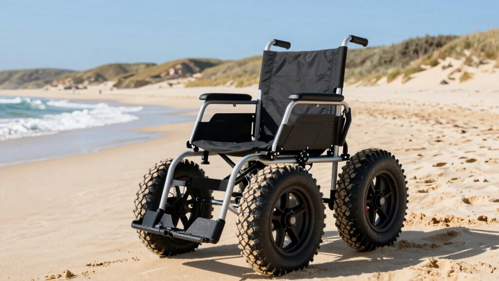 beach wheelchair selection criteria