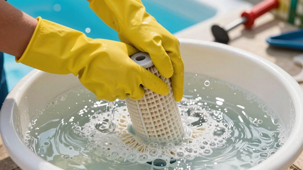 cartridge filter cleaning tips