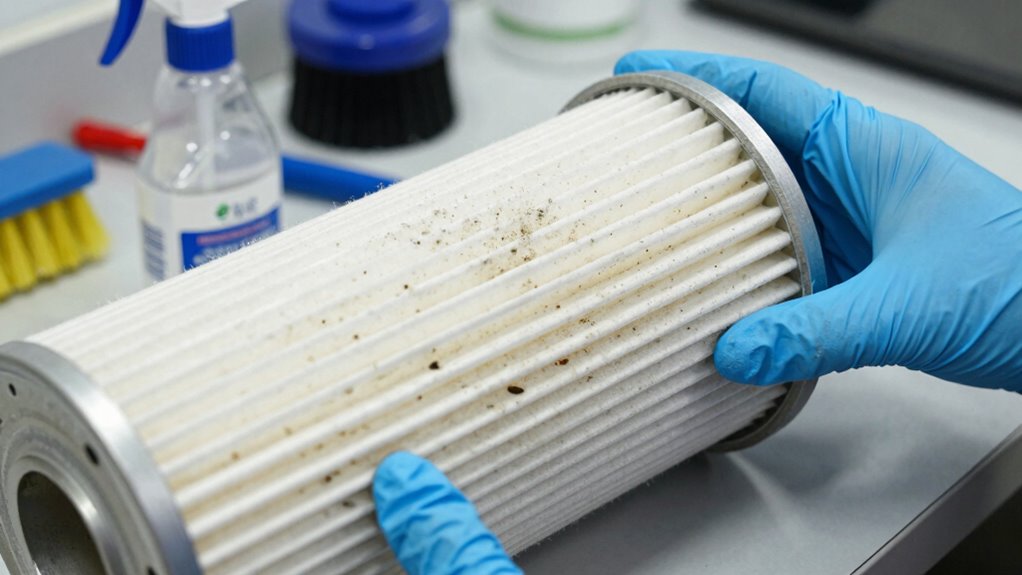 check filter chemicals plumbing