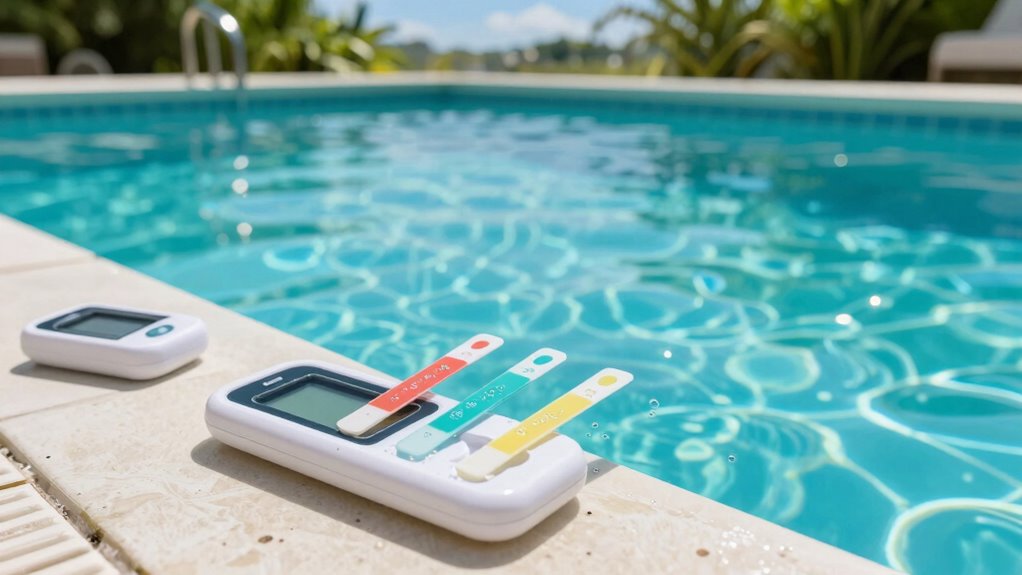 check pool chemistry quickly