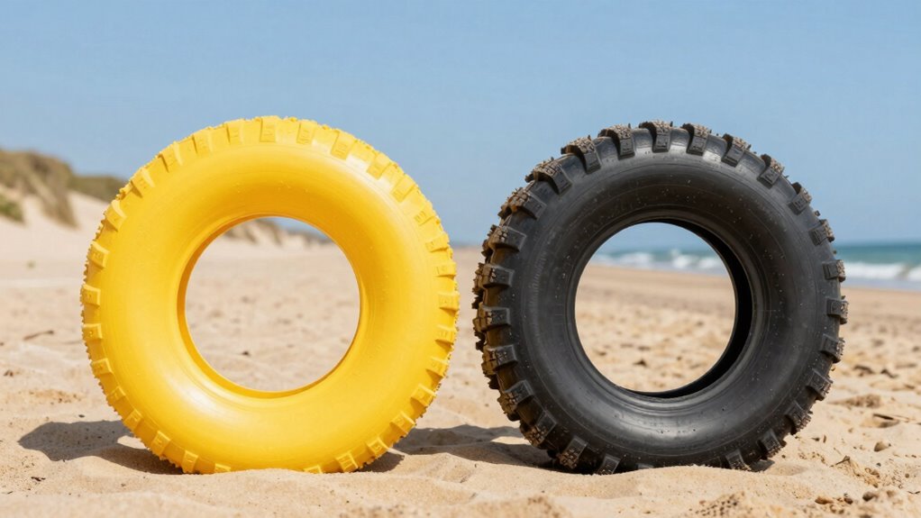 choose appropriate beach tires