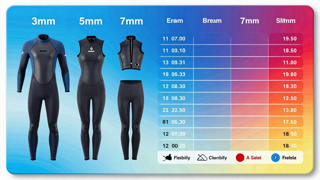 choose snug flexible wetsuit
