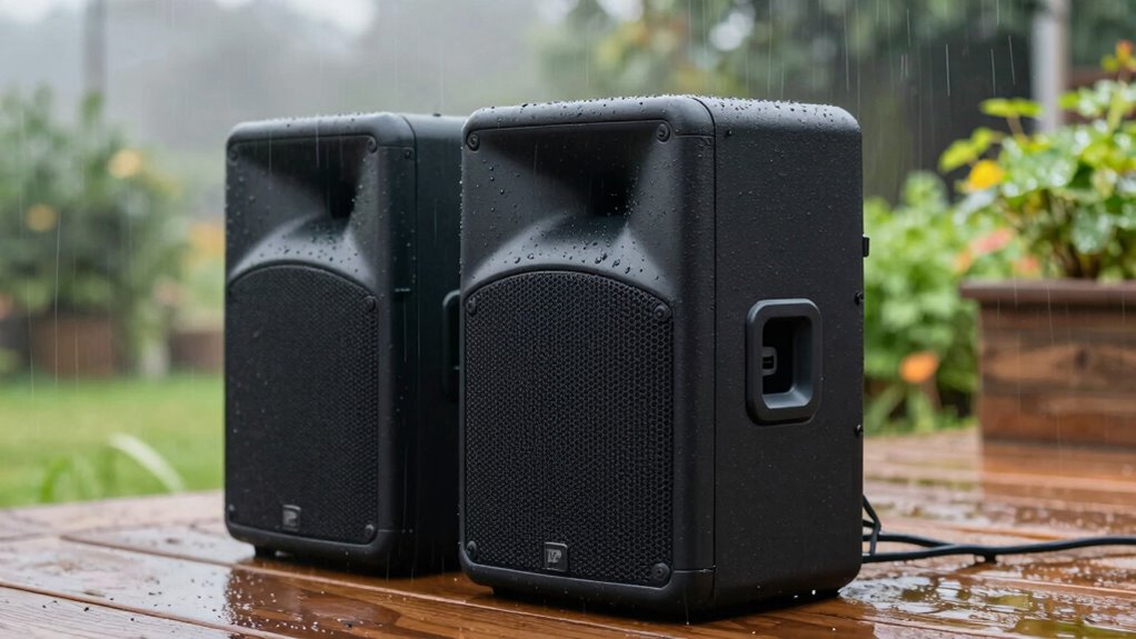 choose suitable outdoor speaker ip