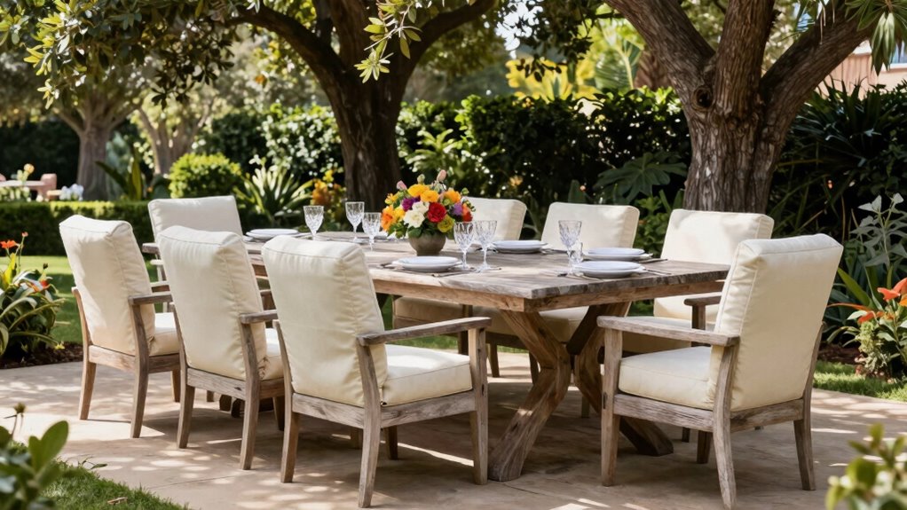 choosing durable outdoor dining