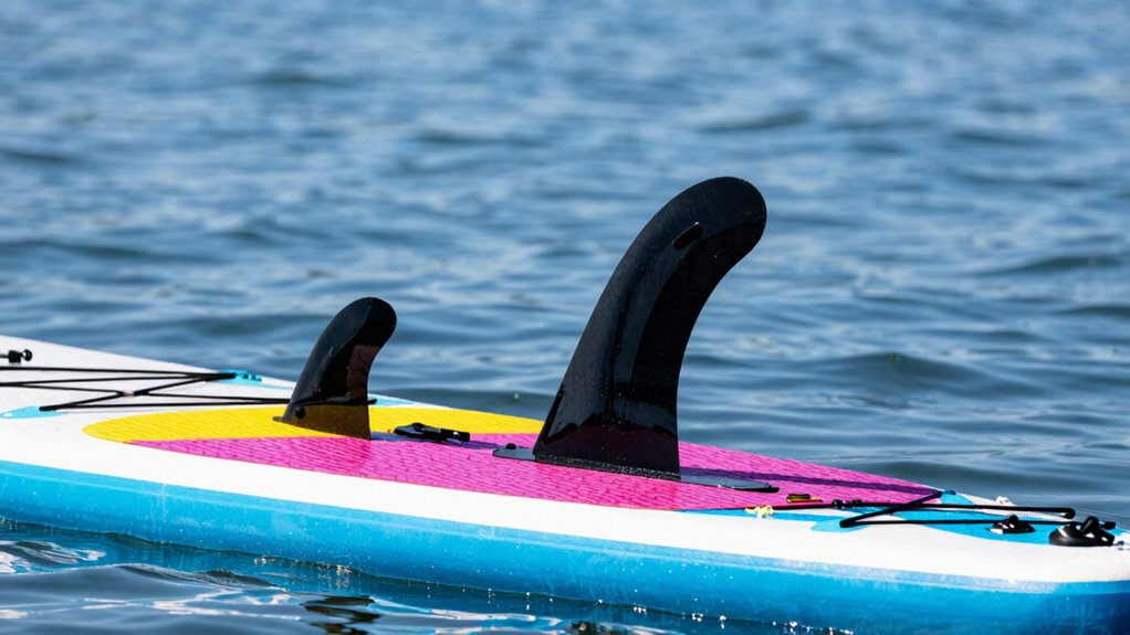 choosing paddleboard fin setup