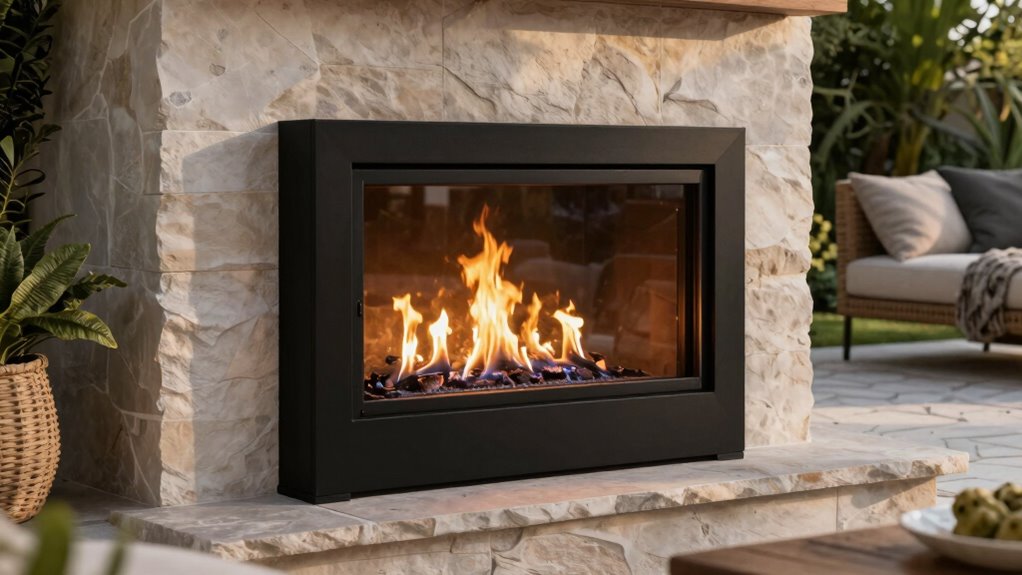 choosing the right outdoor fireplace