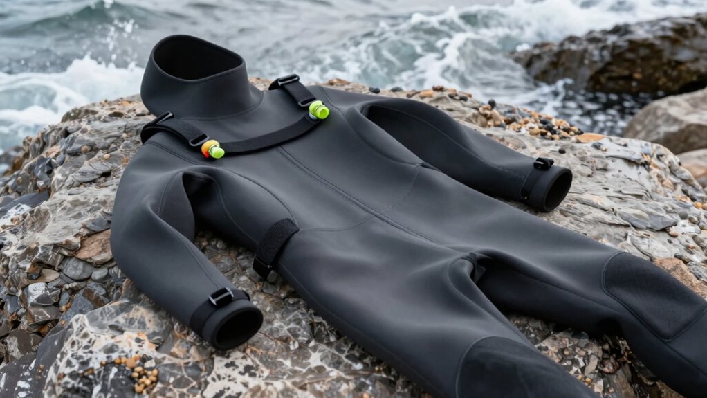 cold water dry suit considerations