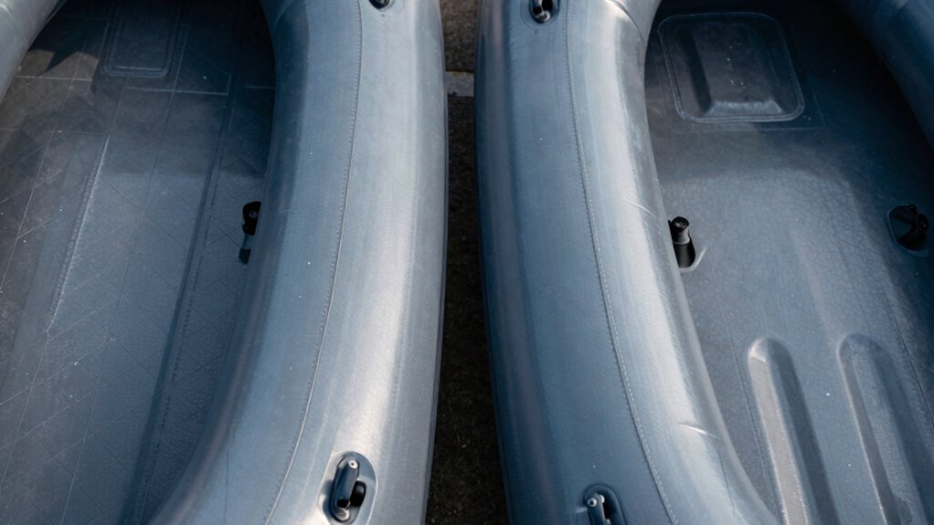 drop stitch inflates stiff kayaks