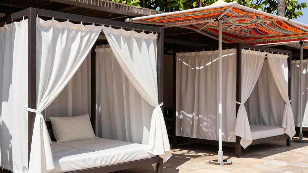 enclosed durable portable shade