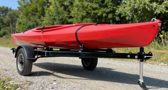 essential kayak trailer measurement