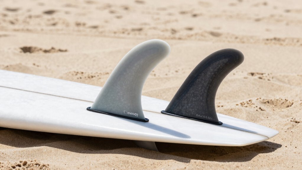 fin setup influences stability and maneuverability