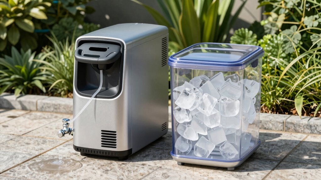 ice maker water options