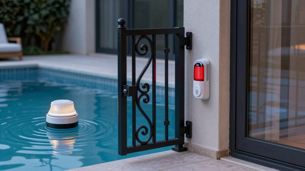 immediate pool area alert