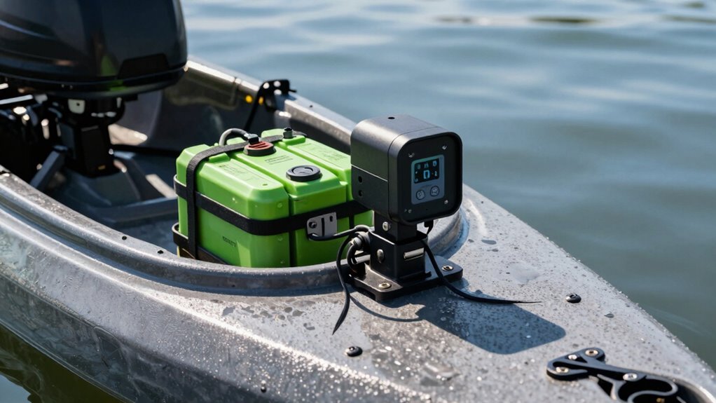 kayak electric motor sizing