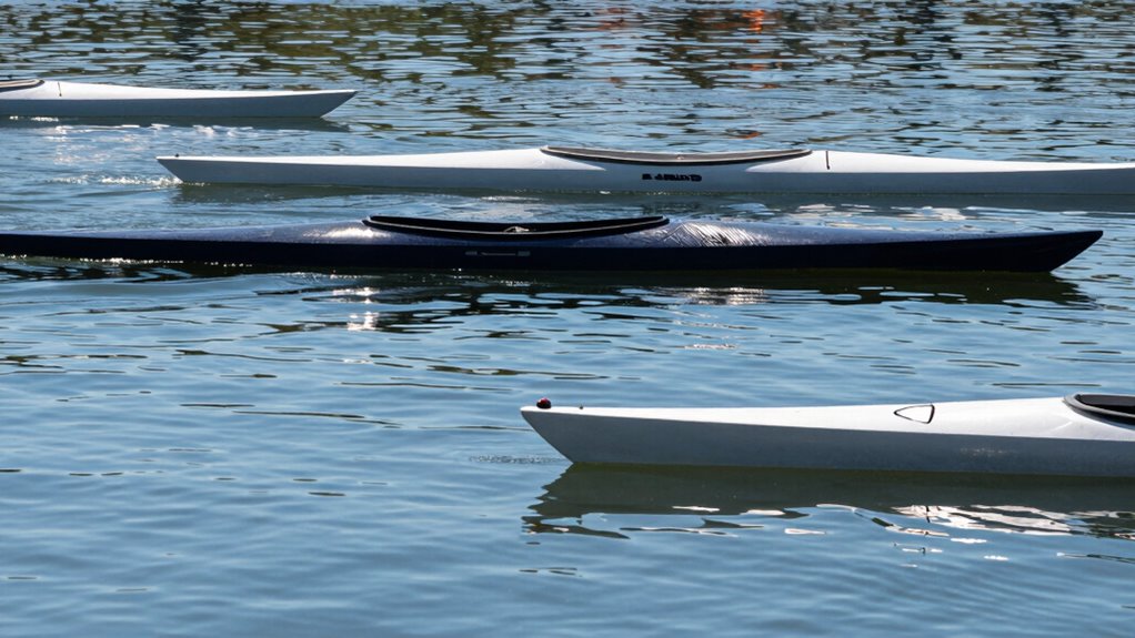 kayak hulls and tracking