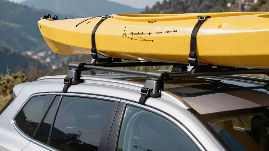 kayak roof rack specifications