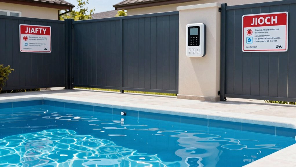 key pool alarm features