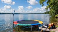 lake trampoline safety rules
