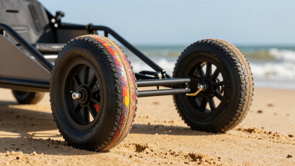 maintain cart for soft sand