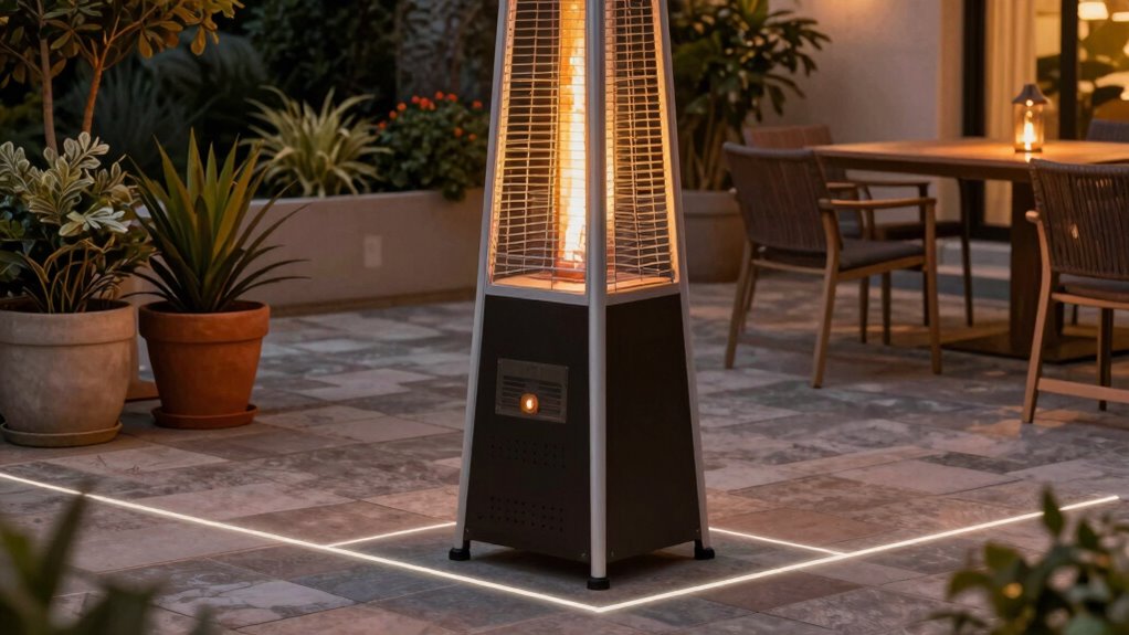 maintain safe clearance distances