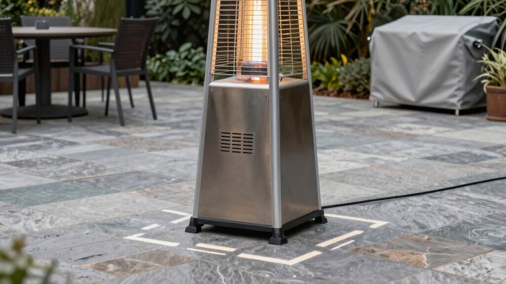 maintain safe clearance regularly