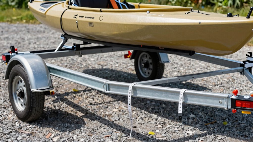 measure trailer width accurately