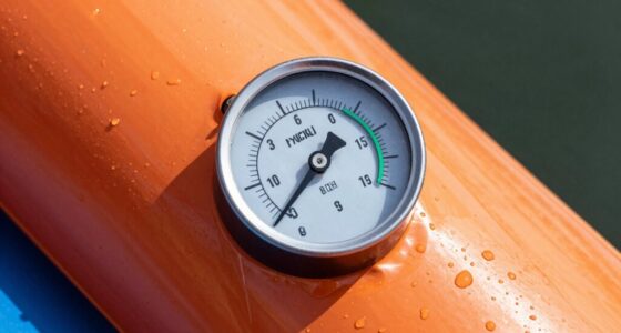 optimal inflatable dock stiffness