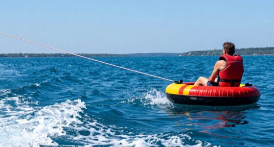 optimal tow rope length