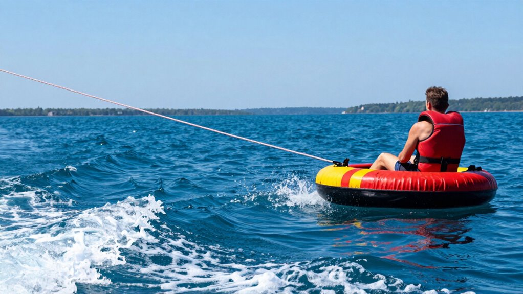 optimal tow rope length