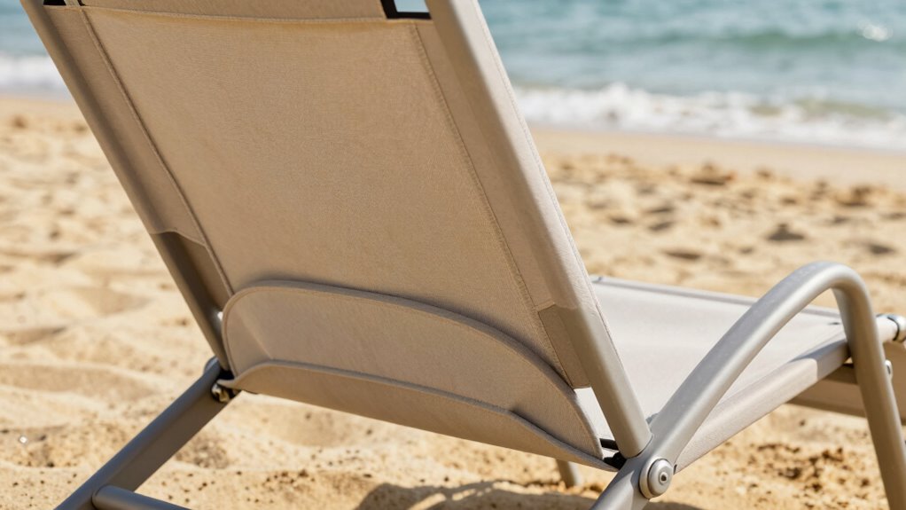 optimize beach chair comfort