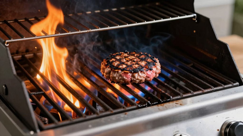 optimized grilling heat management