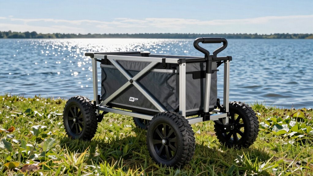 paddle board cart features