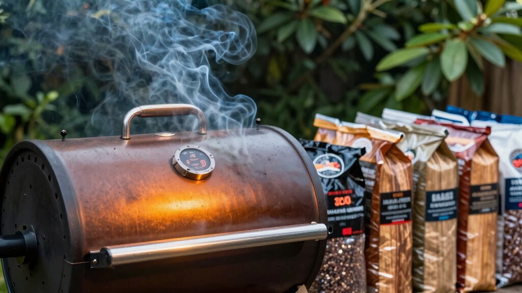 pellet composition influences smoke flavor