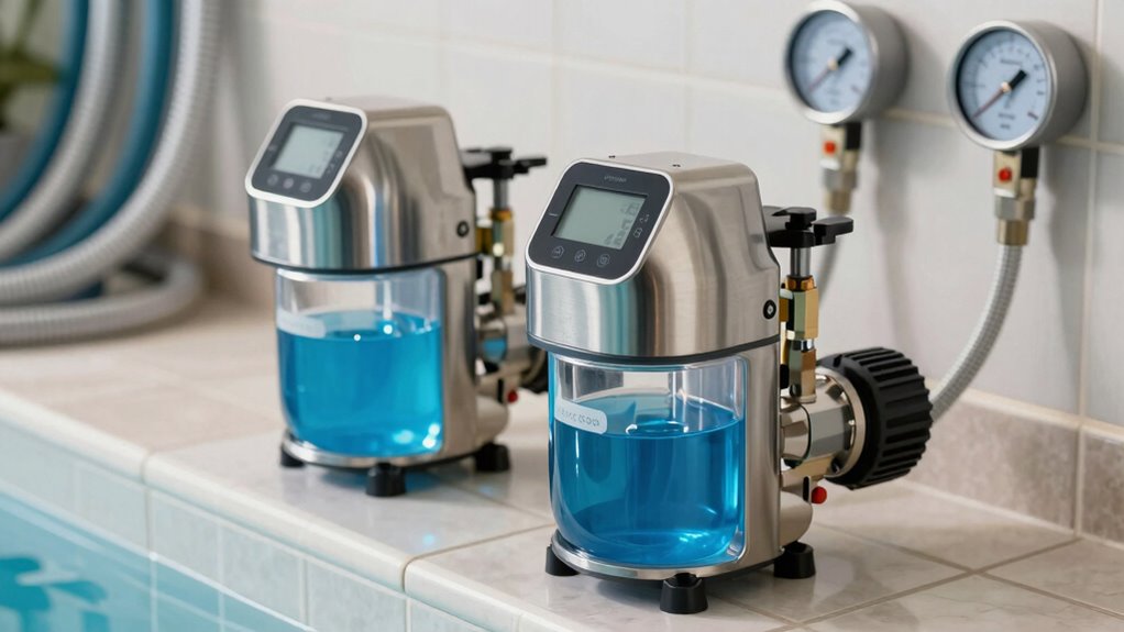 pool chemical dosing considerations