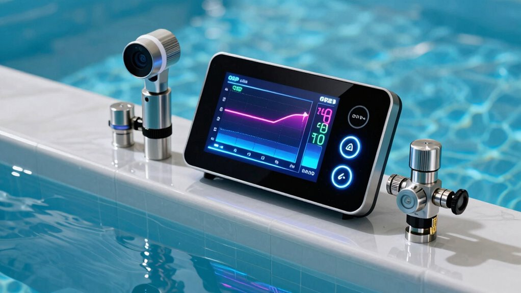 pool chemical system features