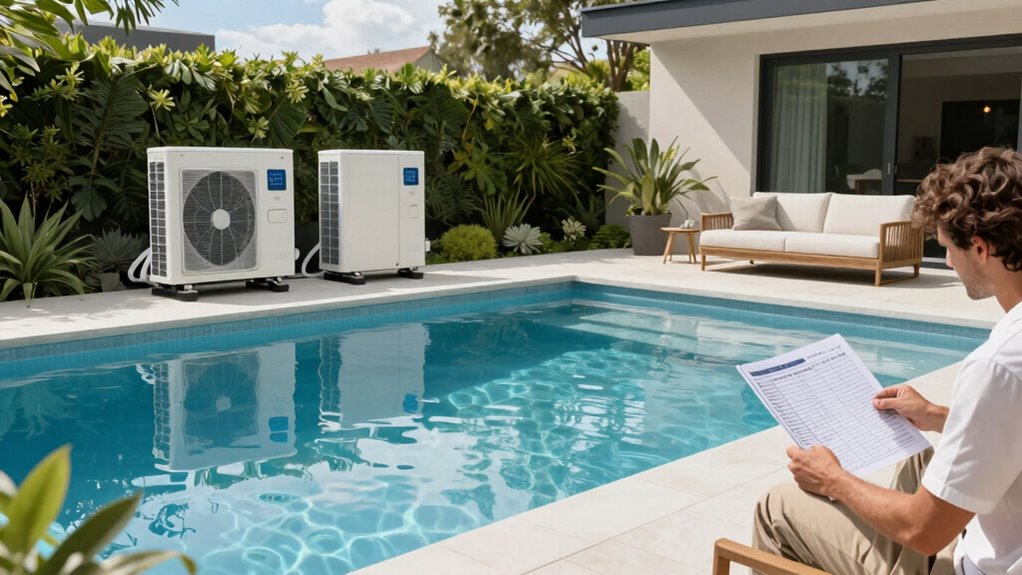 pool heat pump considerations