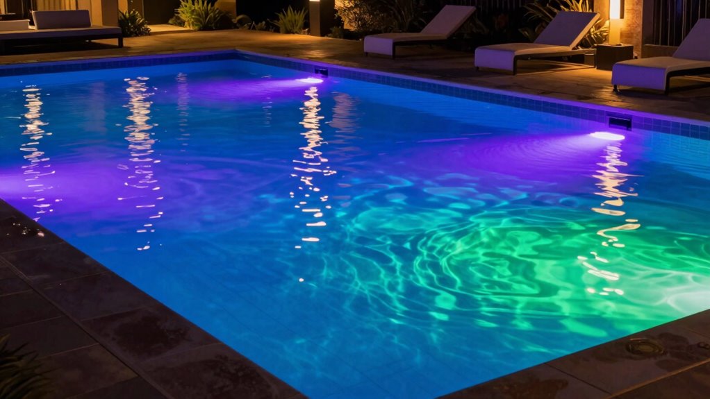 pool lighting compatibility and features