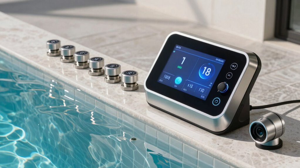 pool temperature and chemistry control
