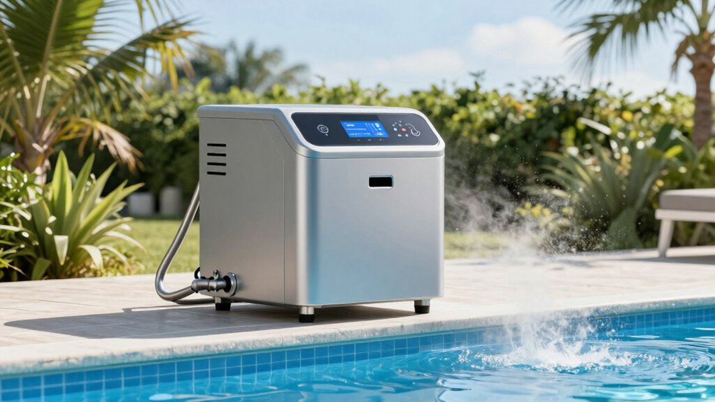 pool water cooling process